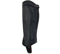 Gambali in pelle unisex con cerniera posteriore e bottone modello Vespucci Eques