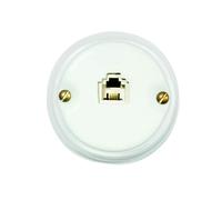 Gambarelli 00220 presa telefonica plug 44 porcellana