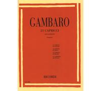 GAMBARO - 21 Capricci per Clarinetto - Giampieri - Edizioni RICORDI