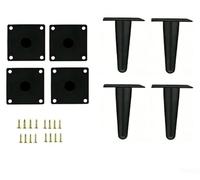 Gambe coniche d'acciaio laminate a freddo per i governi della TV di sostegno del sofà ed i comodini con rivestimento galvanico antiruggine (D*4)