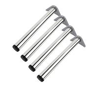 Gambe da tavolo in metallo regolabili in altezza, confezione da 4, robuste sostituzioni per cucina, ufficio, sala da pranzo, armadi, supporto versatile per mobili per casa e spazio di lavoro