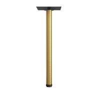 Gambe da tavolo moderne in metallo con ventosa e vite per una base sicura della scrivania da pranzo