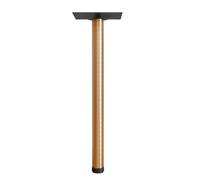 Gambe da tavolo moderne in metallo con ventosa e vite per una base sicura della scrivania da pranzo