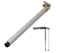 Gambe da tavolo pieghevoli in metallo regolabili, gambe telescopiche per mobili, armadi e camper, con viti incluse, supporto versatile per progetti fai da te