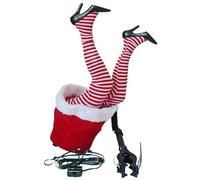 Gambe degli Elfo, Gambe degli Elfo per Albero di Natale 15 Posa Gambe di Elfo Imbottite Ricaricabili Ricaricabili Elfo Decorazioni per Alberi di Natale per Natalizi per la casa Ornamenti per Il Cam