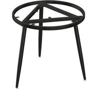 Gambe del Tavolo in Metallo, Struttura Stabile del Tavolo, Tavolo da Pranzo, Scrivania Fai-da-Te, caffè, Soggiorno O Progetto di Tavolo da Bar, Protezione del Pavimento - Fa, Black, 40 * 72cm