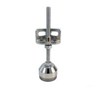 Gambe di livellamento per mobili in acciaio al carbonio con filettatura M10, passo 1,5 mm, per uso intensivo, capacità di carico fino a 544 kg (M8 x 100 + M8)