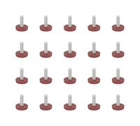 Gambe di livellamento regolabili resistenti multiuso non per mobili Pad 20 pezzi per pavimenti irregolari interni esterni mobili forti non pad