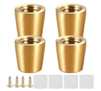 Gambe Di Mobili In Legno - Piedi Di Mobili Di Ricambio Gambe Di Divano | Moderni Tamponi Protettivi Anti-Slip Per Livellare La Camera Da Letto Del Patio Tappeto E