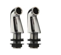 Gambe di riempimento bagno cromate converti rubinetti a parete per montaggio a p