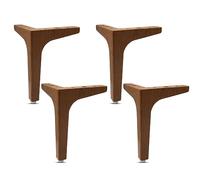 Gambe for Mobili, Confezione da 4 Piedini for Triangolari, for Armadi in Metallo, for Divani Moderni, di Supporto for Tavolino Caffè for Guardaroba, TV, Divano, Cassetti, Comodino(15cm(5.9in))