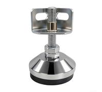 Gambe per mobili di grado industriale con dado a T e kit dado di bloccaggio compatibili con inserti filettati M10 per telai di mobili in metallo o legno (50 M10 x 50 + M10)
