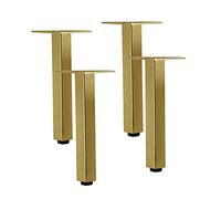 gambe per mobili, Gambe for divani in metallo industriale, con viti di montaggio e protezioni for pavimenti, for qualsiasi progetto fai da te