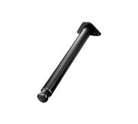 Gambe per mobili in acciaio inossidabile con viti, diametro 85 cm, gambe per tavolo da cucina, ufficio, scrivania, piedi per mobili per la casa, colore nero (85 cm)