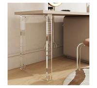 Gambe per mobili in Acrilico, basi di Ricambio Trasparenti per tavolini da caffè Fai-da-Te, Design flottante, perfette per valorizzare Il Piano di Lavoro.