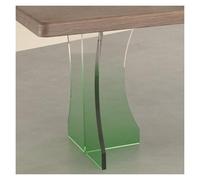 Gambe per mobili in acrilico, supporto per tavolo fai da te, base a forma di T per casa e ufficio moderne