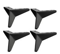 Gambe per mobili in metallo, 10 cm, per armadietti, divani e tavoli da cucina, confezione da 4, accessori hardware per armadi e cassettiere, supporto per la decorazione della casa