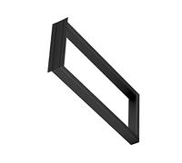 Gambe per mobili in metallo resistente, colore nero, gambe di supporto per divani, letti, scrivanie e armadi, elegante finitura oro/argento, 30 x 70 cm, per una maggiore stabilità e capacità di carico