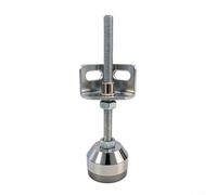 Gambe per mobili resistenti accordabili: filettatura M10, 544,3 kg, base livellatrice grande (M10 x 100 + M10)