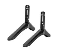 Gambe per supporti TV desktop - Base televisiva in metallo con 2 pezzi di piedistallo | Stand TV di sostituzione senza trambusto per TV a schermo, supporto per tavoli universali per desktop, ce