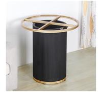 Gambe per Tavolo Circolare in Metallo Traversa Rinforzata Fori di Montaggio Multipli Design Impermeabile Adatta per Tavolini da Caffè/tavoli da Pranzo Base Tavolo