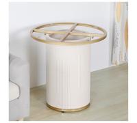 Gambe per Tavolo Circolare in Metallo Traversa Rinforzata Fori di Montaggio Multipli Design Impermeabile Adatta per Tavolini da Caffè/tavoli da Pranzo Base Tavolo
