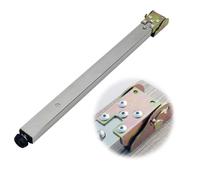Gambe per Tavolo Regolabili in Acciaio Inox, Supporto telescopico Pieghevole, 30-150 cm, Base Protettiva per Tavolo da Pranzo con meccanismo Push-Pull, 95 cm (37,4 Pollici)