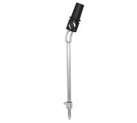 Gambe per violoncello 4/4 Piede Coda Post Rod Stabile Endpin Floor Protector Holder Regolabile String Instrument Parts Violoncello Coda Pilastro Poggiapiedi Portatile Antiscivolo Pad