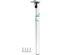 Gambe pieghevoli in metallo, altezza regolabile 72-120 cm, per bar o piano di lavoro, ideali per mobili fai da te e uso in campeggio