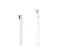 Gambe pieghevoli regolabili per tavolo con viti, supporto regolabile in altezza per tavoli, letti, divani, campeggio, auto, bianco, 55 85 cm, perfette per un uso versatile