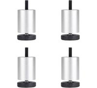 Gambe regolabili del Governo della lega di alluminio, asta filettata M8 di 0-8mm, gambe della mobilia del metallo per i sofà ed i tavolini da