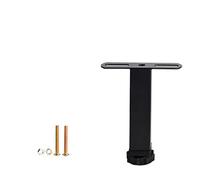 Gambe regolabili in metallo per tavolo/letto e divano/mobili mobili mobili piedi piedi supporto/Heavy Duty facile installare letto centro telaio stecche supporto gamba
