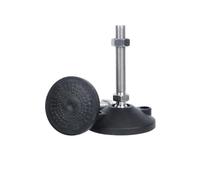 Gambe regolabili Set da 4 pezzi in nylon acciaio al carbonio gamba for tornio regolabile tipo filettatura piedini di livellamento base girevole gambe di livellamento articolate(D60xM12x80)