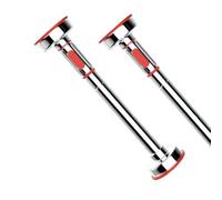 Gambe telescopiche per lavello, staffe sottotop in acciaio inox per una facile installazione dell'armadio, pali di supporto senza trapano