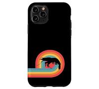 Gamberetti - Retro 70s Ocean Shellfish Farm Farmer Farming Custodia per iPhone 11 Pro