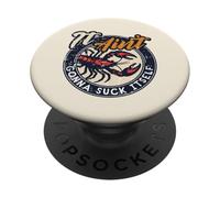 Gamberi Aragosta Aint Gonna Succhiare se Stesso Gamberi Uomini Donne PopSockets PopGrip Adesivo