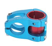 Gambi in bicicletta per mountain bike Lunje STEM in lega di alluminio manubrio 31,8/35x35mm (Blu)