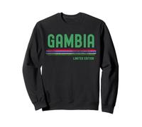 Gambia Flag | Gambian Vintage Distressed Felpa