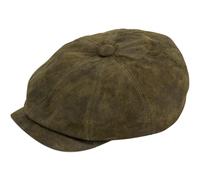Gamble & Gunn 'Kilburn' Pelle 8 Pannello Bottone Top Cappello