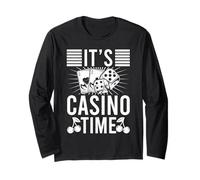 Gambler Casinò It´s Casino Time Gambling Maglia a Manica
