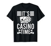 Gambler Casinò It´s Casino Time Gambling Maglietta