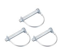 Gambo Blocco Perno 10x70mm Accoppiatore Perno per Fattorie Roulotte Carri 3pz