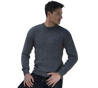 Gamboa Alpaca Maglione Uomo Elegante Manica Lunga Autunno Invernale Pullover Grigio