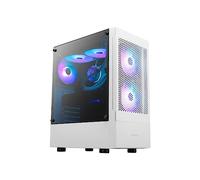 GAMDIAS ATX Talos E3 Mesh RGB con Pannelli in Vetro (Bianco)