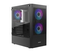 GAMDIAS Boitier Moyen Tour ATX Talos E3 Mesh RGB con Pannelli (Nero)