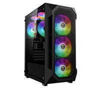 GAMDIAS CASE MID TOWER AURA GC1 ELITE NERO 4*120mm ARGB FAN TG MESH