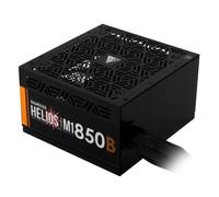 GAMDIAS EU 850 W ATX PC Power Supply, non modulare, 120 mm Silent Fan, 80 Plus Bronze, Flat Wiring, Automatic Fan Speed