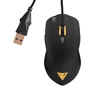 GAMDIAS GMS5501 USB Optical 4000DPI Black - mice (USB, Gaming, Pressed buttons, Wheel, Optical, 4000 DPI)