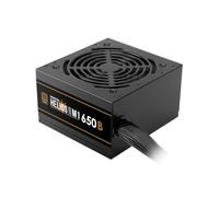 GAMDIAS HELIOS M1-650W (EU) Alimentatore PC Gaming ATX Non Modulare PSU - Certificazione 80 PLUS Bronze - Ventola PWM silenziosa 120 mm - Efficienza dell'85% - Cavo piatto facile da installare - Nero