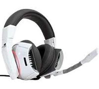GAMDIAS HEPHAESTUS USB Stereofonico Padiglione auricolare Nero, Bianco cuffia e auricolare